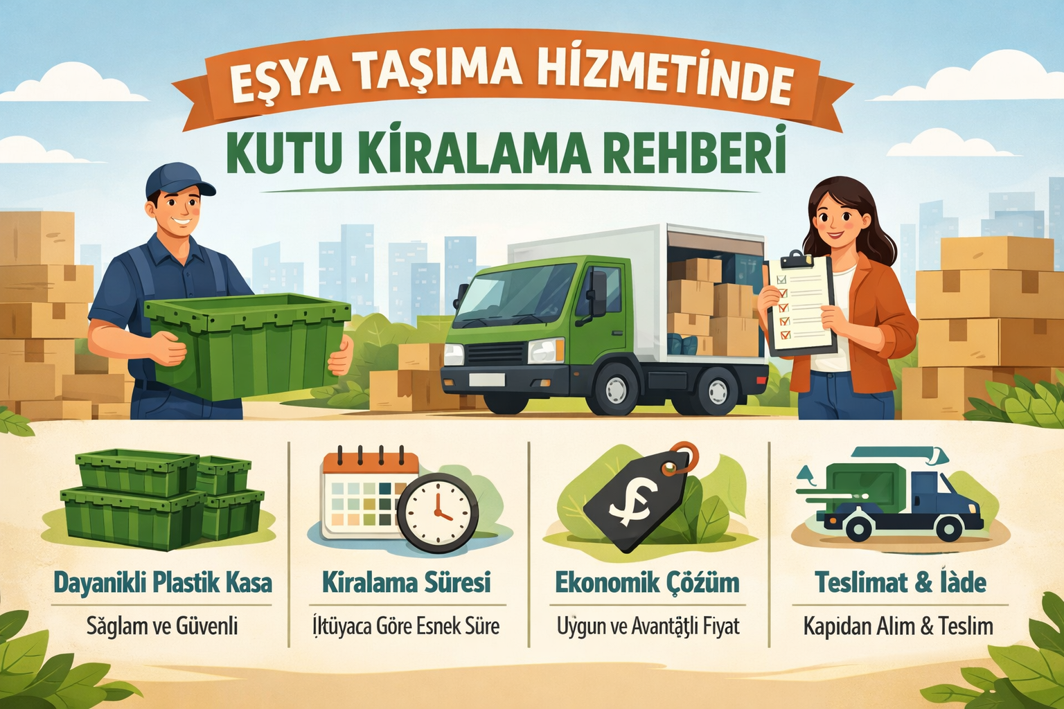 Eşya Taşıma Hizmetinde Kutu Kiralama Rehberi